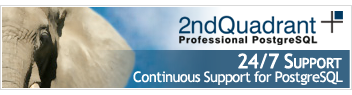 24/7 Support by 2ndQuadrant